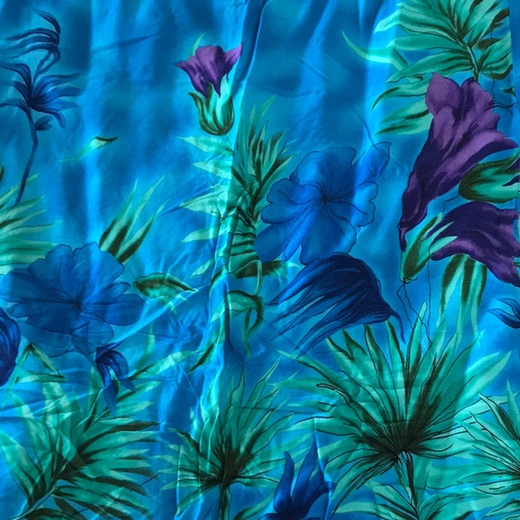 Blue, Purple & GreenSwim Coverup/Dress - Picture 2 of 10